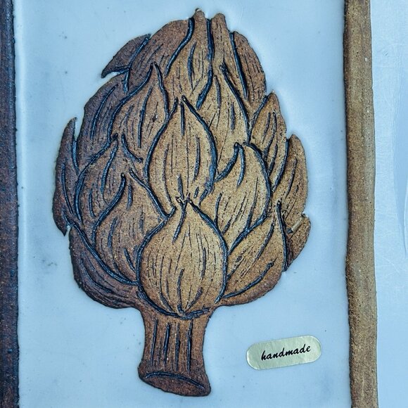 Victoria Littlejohn Plaque Ceramic Mid Century Modern Oregon Handmade Home Decor - Picture 3 of 8